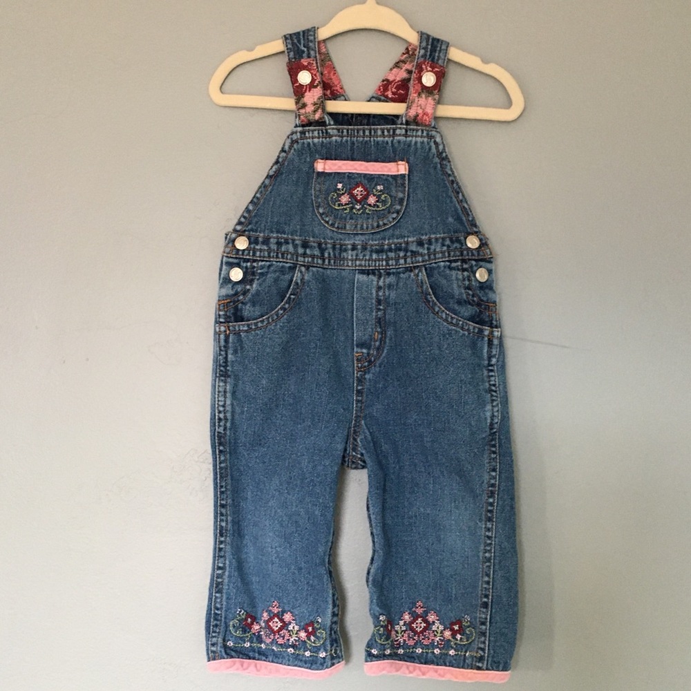Vintage Denim Overalls